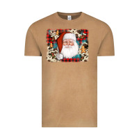Vintage Camel cowhide santa cookie socks background Vintage Tee - AdoDesignShop