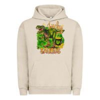 Pigment French Oak St. Patrick's day lucky Saurus Urban Hoodie - HowdyJamesFarm