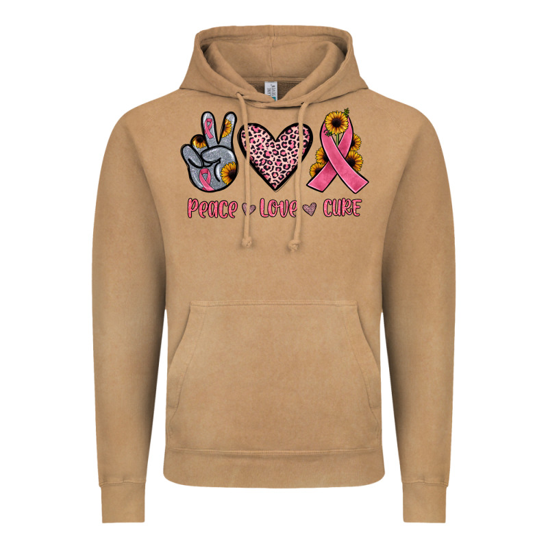 Peace Love Cure Vintage Hoodie by JahusDesignShop | Teevron