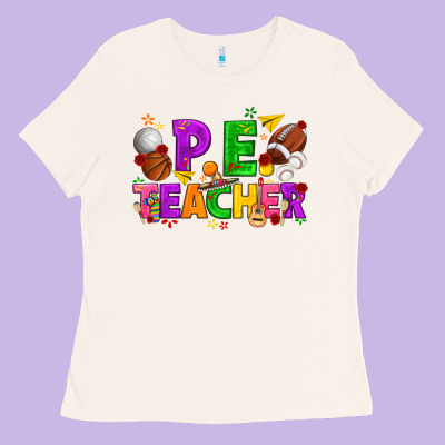 P.e. Teacher Cinco De Mayo Ladies Tee Designed By Texasbilliewilder