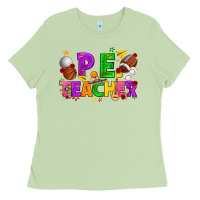 Matcha p.e. teacher cinco de mayo Ladies Tee - texasbilliewilder