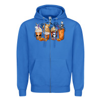 True Royal nightmare coffee cups Zipper Hoodie - MaliasSmallBusiness