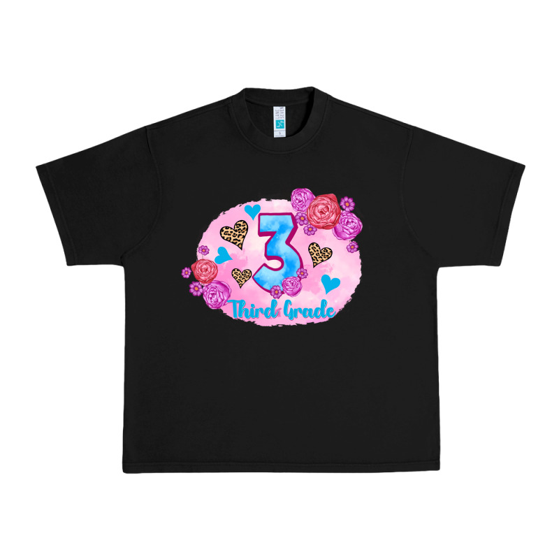 Back To School Flowers Third Grade 3200x2400 Urban Heavy Tee by AdoDesignShop | Teevron