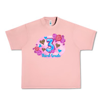 Salmon back to school flowers third grade 3200x2400 Urban Heavy Tee - AdoDesignShop