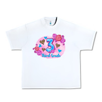 White back to school flowers third grade 3200x2400 Urban Heavy Tee - AdoDesignShop