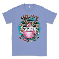 Colony Blue Happy Easter Classic Tee - CowhideDigitalArt