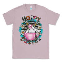 Lilac Happy Easter Classic Tee - CowhideDigitalArt
