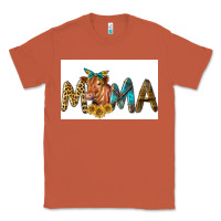 Copper Western Cow Red Angus Mama Classic Tee - LillyAllenDesigns