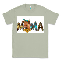 Matcha Western Cow Red Angus Mama Classic Tee - LillyAllenDesigns