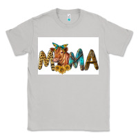 Moon Dust Western Cow Red Angus Mama Classic Tee - LillyAllenDesigns