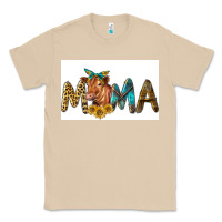 Mushroom Western Cow Red Angus Mama Classic Tee - LillyAllenDesigns