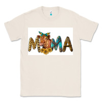 Natural Western Cow Red Angus Mama Classic Tee - LillyAllenDesigns