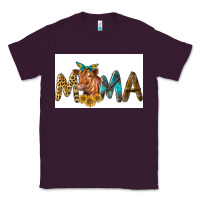 Plum Western Cow Red Angus Mama Classic Tee - LillyAllenDesigns