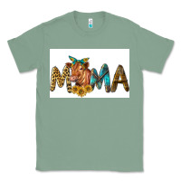 Sage Western Cow Red Angus Mama Classic Tee - LillyAllenDesigns