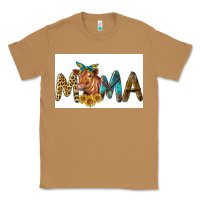 Toasted Coconut Western Cow Red Angus Mama Classic Tee - LillyAllenDesigns