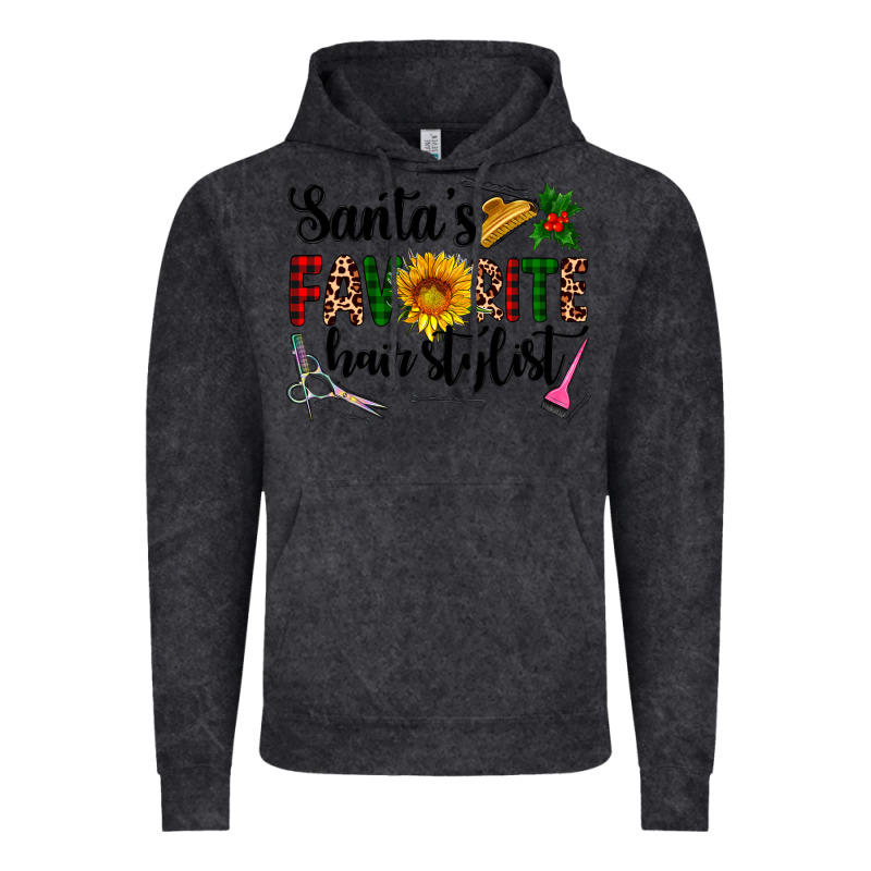 Santa's Favorite  Hair Stylist Vintage Hoodie by AdoDesignShop | Teevron