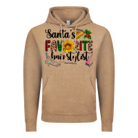 Vintage Coffee santa's favorite  hair stylist Vintage Hoodie - AdoDesignShop