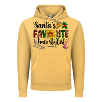 Vintage Mustard santa's favorite  hair stylist Vintage Hoodie - AdoDesignShop