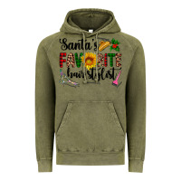 Vintage Olive santa's favorite  hair stylist Vintage Hoodie - AdoDesignShop