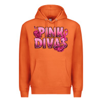 Carrot Pink Divas Breast Cancer Premium Hoodie - NancyCooperArtShop
