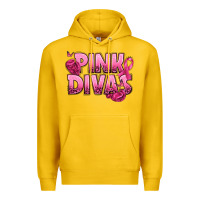 Lemon Pink Divas Breast Cancer Premium Hoodie - NancyCooperArtShop