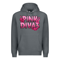 Rock Pink Divas Breast Cancer Premium Hoodie - NancyCooperArtShop