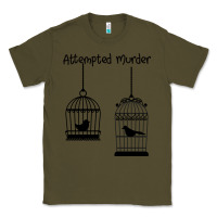 Army Green Attempted Murder Classic Tee - Bettercallsaul