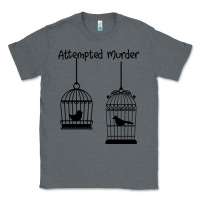 Charcoal Heather Attempted Murder Classic Tee - Bettercallsaul