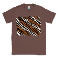 Chestnut Tiger zebra background Classic Tee - RanaPortraitStore
