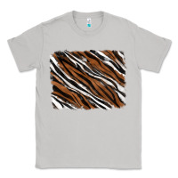 Moon Dust Tiger zebra background Classic Tee - RanaPortraitStore