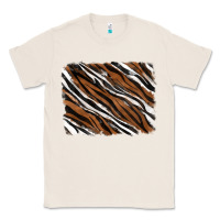 Natural Tiger zebra background Classic Tee - RanaPortraitStore