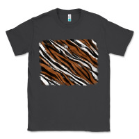 Smoke Tiger zebra background Classic Tee - RanaPortraitStore