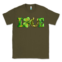 Army Green love with horseshoe Classic Tee - AdoDesignShop