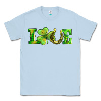 Dusty Blue love with horseshoe Classic Tee - AdoDesignShop