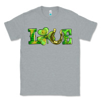 Heather Grey love with horseshoe Classic Tee - AdoDesignShop