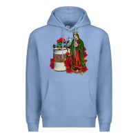 Colony Blue our lady of guadalupe coffee Premium Hoodie - JahusDesignShop