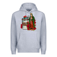 Heather Grey our lady of guadalupe coffee Premium Hoodie - JahusDesignShop