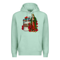 Seafoam our lady of guadalupe coffee Premium Hoodie - JahusDesignShop