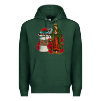 Sports Green our lady of guadalupe coffee Premium Hoodie - JahusDesignShop