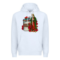 White our lady of guadalupe coffee Premium Hoodie - JahusDesignShop