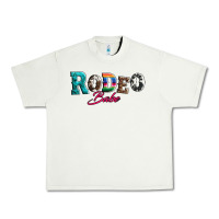 Pistachio rodeo babe turquoise serape cowhide leopard Urban Heavy Tee - Artiststas