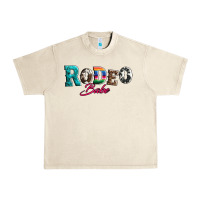 Sandshell rodeo babe turquoise serape cowhide leopard Urban Heavy Tee - Artiststas