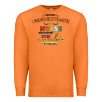 Carrot Never Underestimate A Nurse Premium Sweatshirt - Bettercallsaul