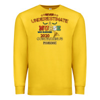 Lemon Never Underestimate A Nurse Premium Sweatshirt - Bettercallsaul