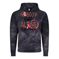 Cloud Black nobody fights alone #tacklecancer Vintage Hoodie - JahusDesignShop