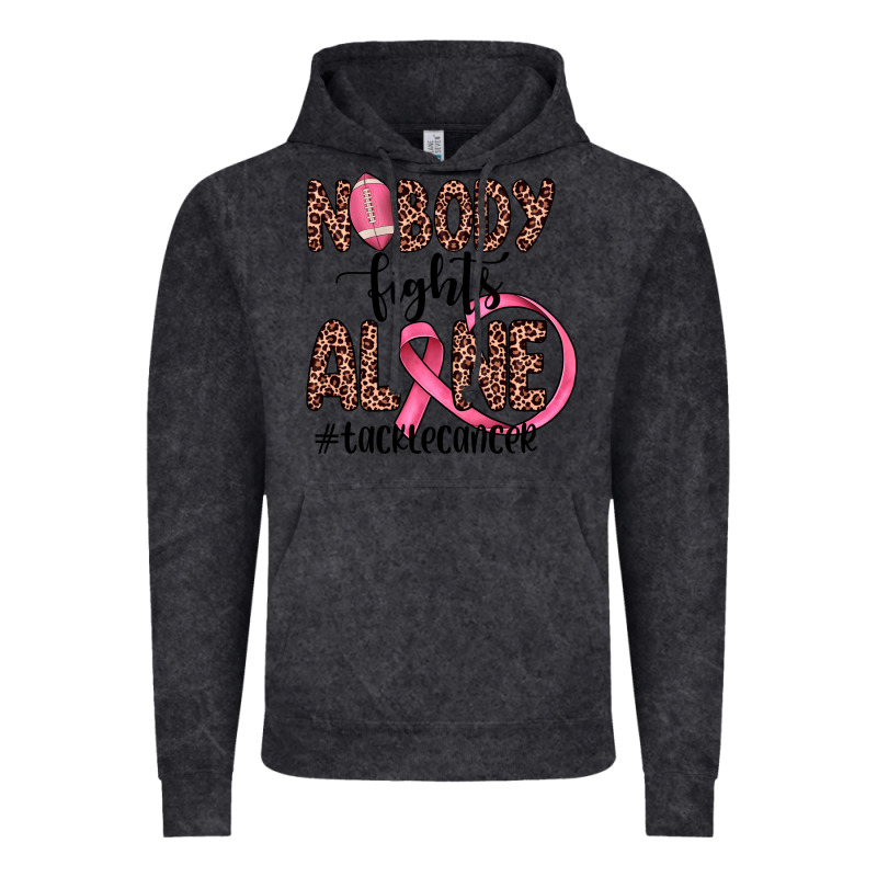 Nobody Fights Alone #tacklecancer Vintage Hoodie by JahusDesignShop | Teevron