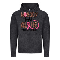 Vintage Black nobody fights alone #tacklecancer Vintage Hoodie - JahusDesignShop