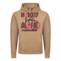 Vintage Coffee nobody fights alone #tacklecancer Vintage Hoodie - JahusDesignShop