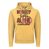Vintage Mustard nobody fights alone #tacklecancer Vintage Hoodie - JahusDesignShop