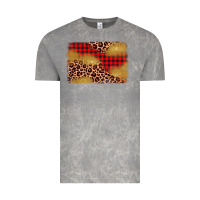 Cloud Rock christmas leopard glitter background Vintage Tee - AdoDesignShop